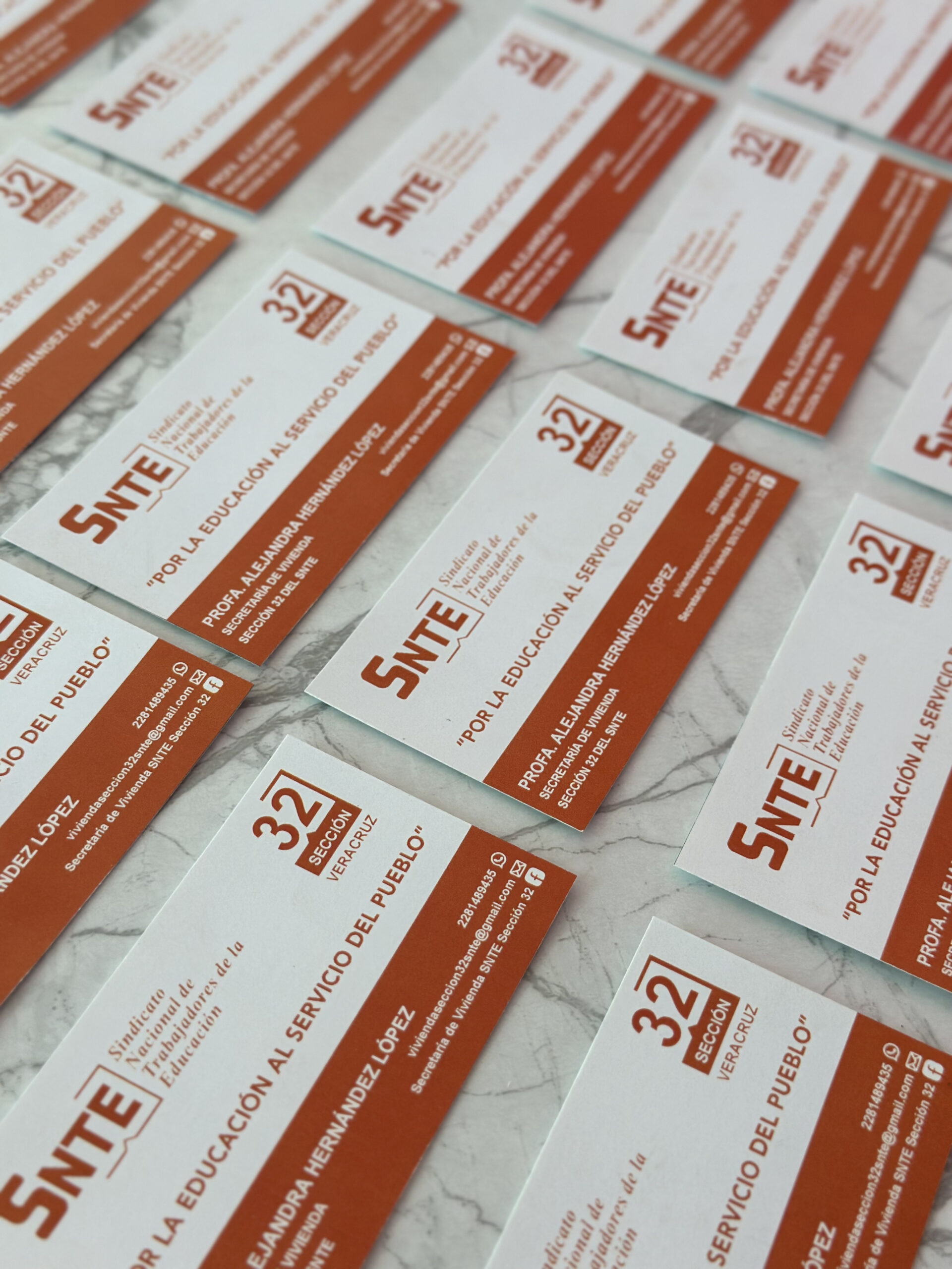 Tarjetas de presentación - Sugraph Xalapa